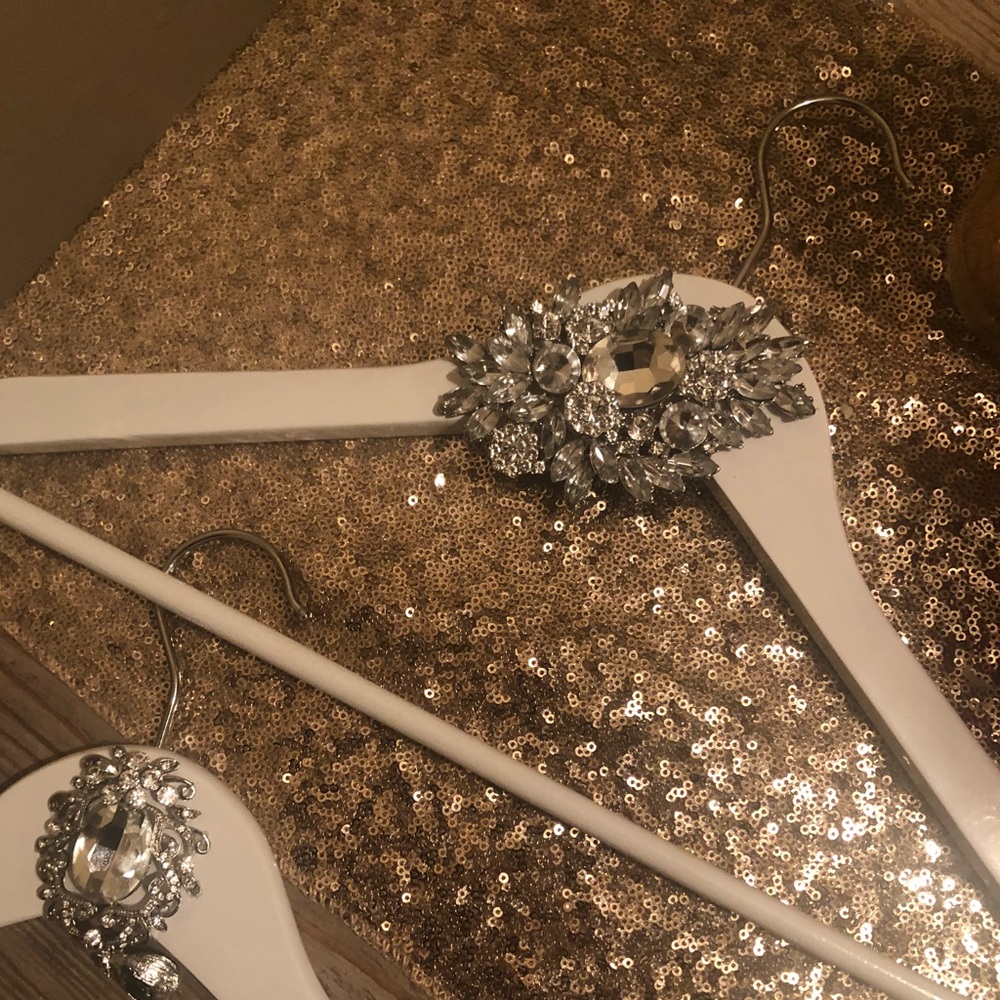 Custom made bridal hanger